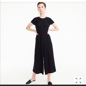 Wide leg crop J.Crew jumpsuit, like new, cutout back